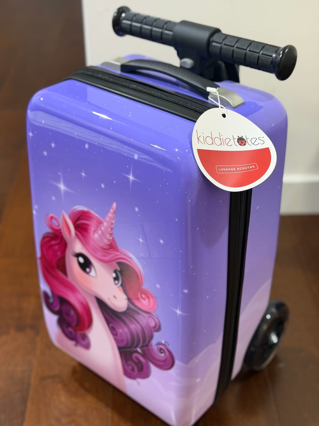 Customer photo review of Unicorn Detachable Scooter Luggage