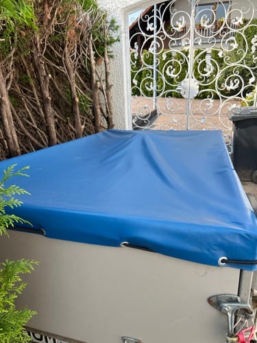 Customer photo review of Anhänger Flachplane 209 x 115 x 10 cm