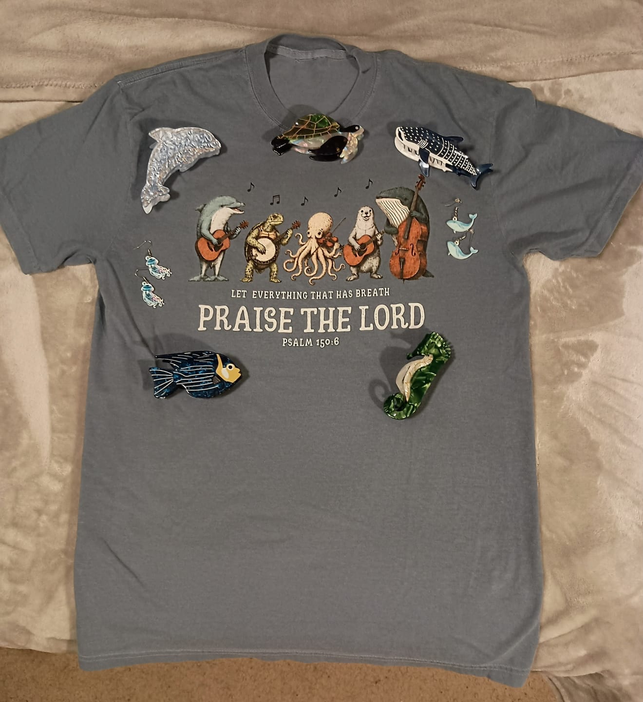 Customer photo review of Ocean Jam T-Shirt