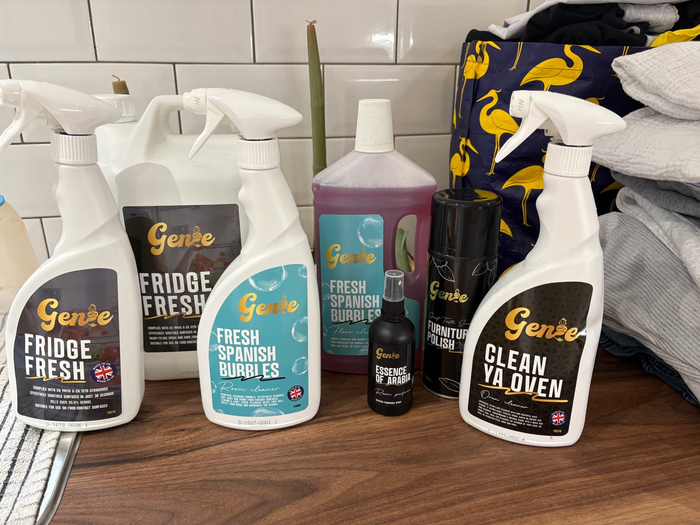 Customer photo review of Genie Clean Sweep Bundle – £35