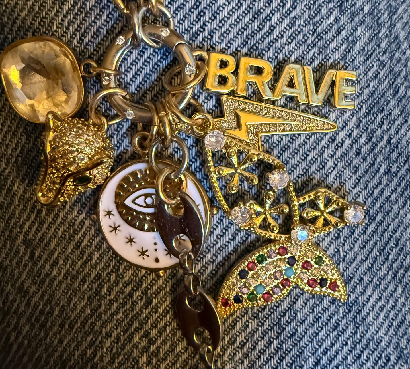 Customer photo review of Dual Butterfly Charm (SURPRISE)