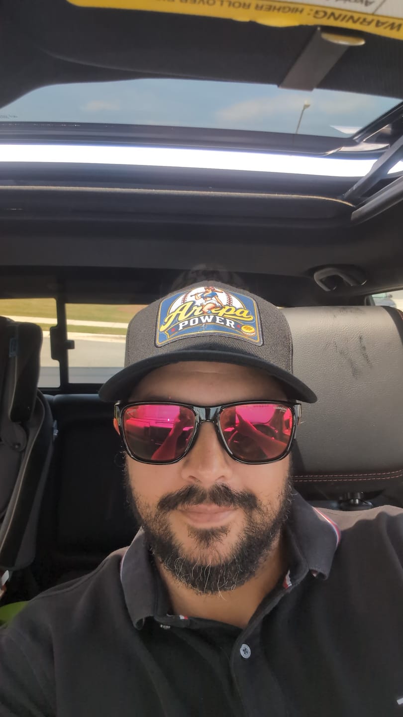 Customer photo review of Custom Black Black-Gold 3D Puff Embroidery Flat Embroidery Curved Eaves Sport Design Baseball Cap