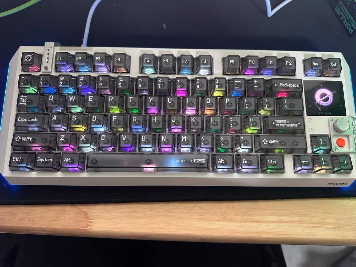 Customer photo review of Centauri60/80 Hall Effect Gaming Keyboard