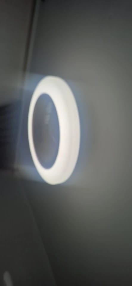 Customer photo review of Integrated LED Ceiling Fan Light, Bladeless Design With Remote Control