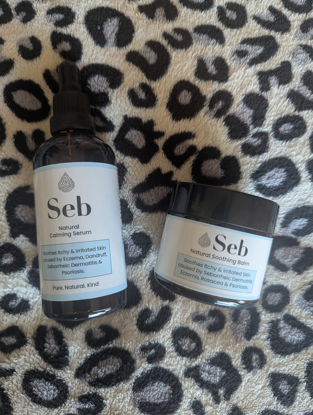 Customer photo review of Seb Natural Calming Serum