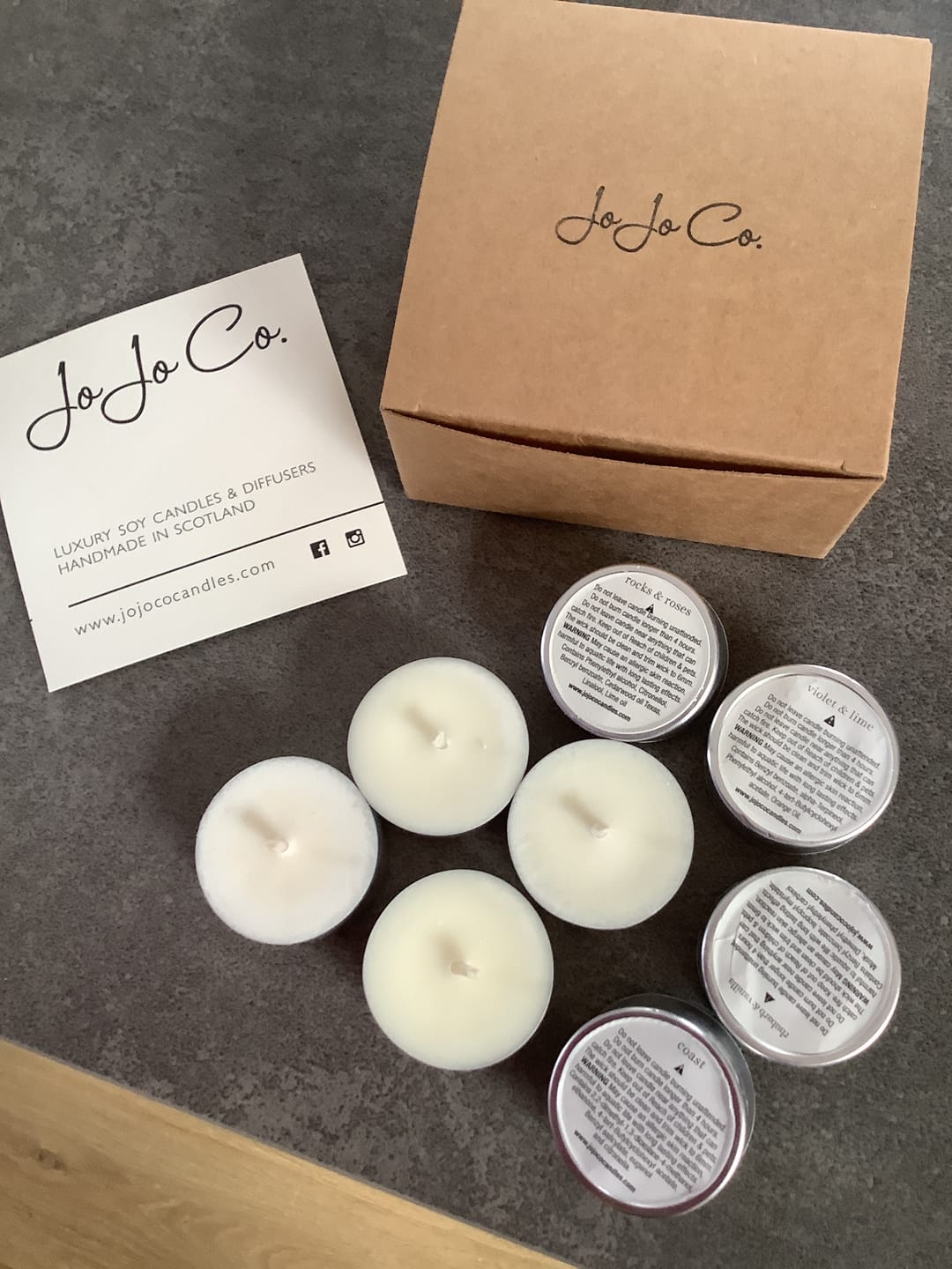 Customer photo review of Scent Discovery Box