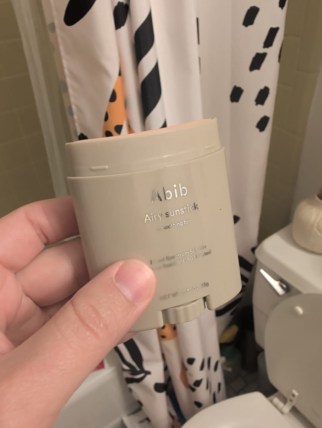 Customer photo review of Airy & Quick Sunstick Duo (SPF 50+ Broad Spectrum)
