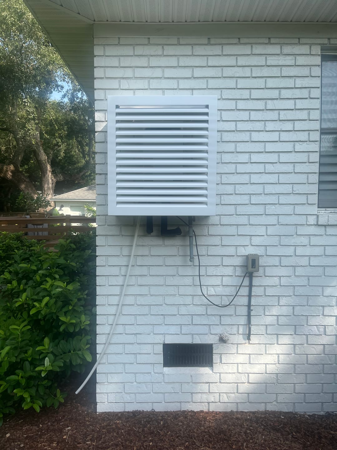 Customer photo review of Tankless Water Heater Cover