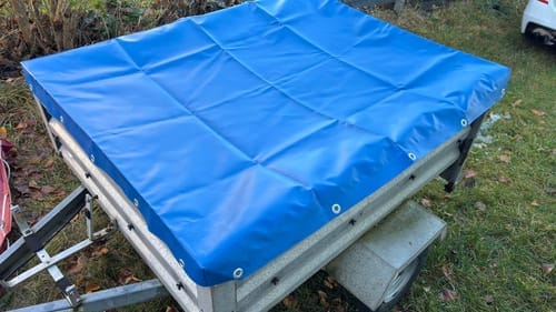 Customer photo review of Anhänger Flachplane 140 x 115 x 8 cm