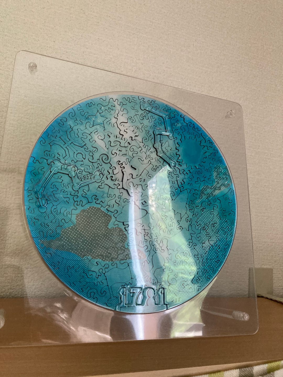 Customer photo review of 【６月入庫分予約】宇宙の破片 URANUS 天王星と専用フレームセット