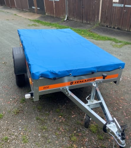 Customer photo review of Anhänger Flachplane 209 x 115 x 10 cm