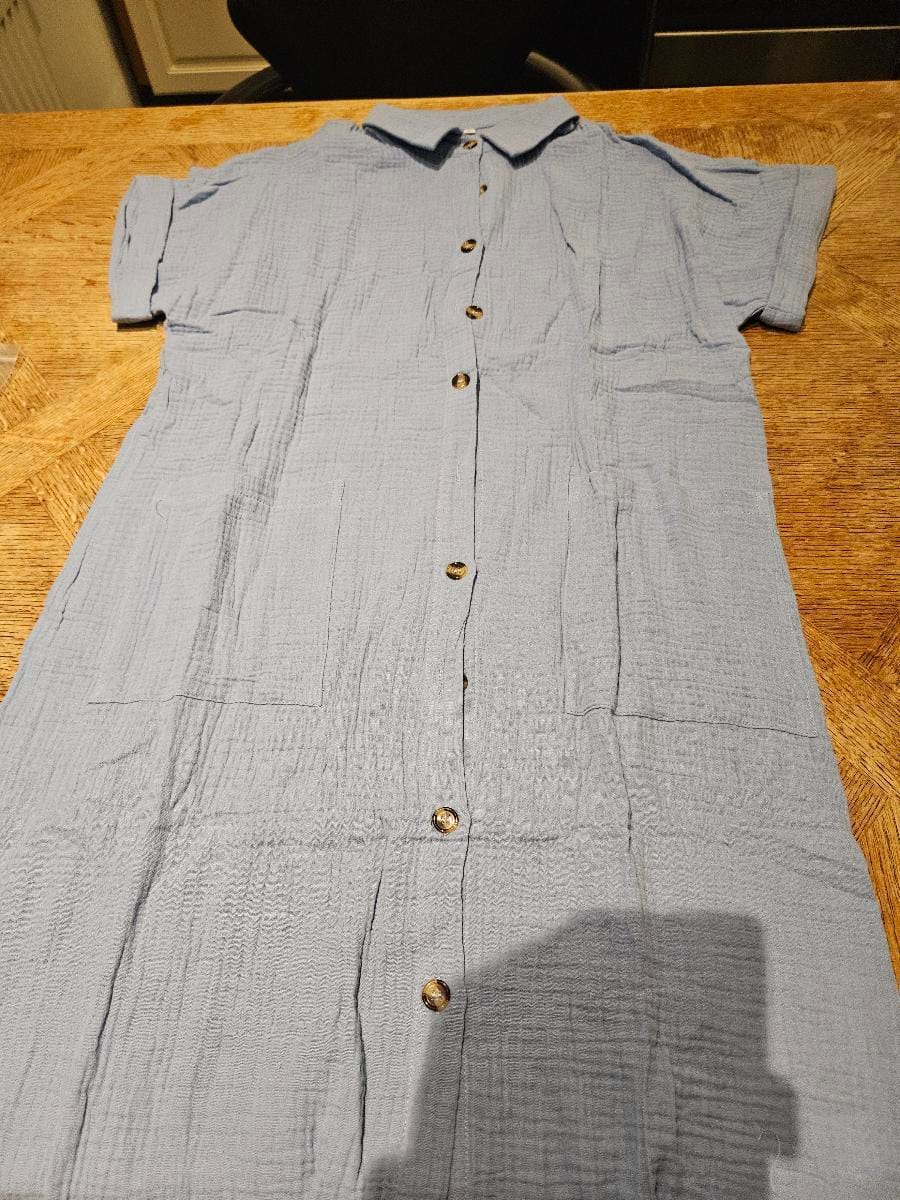 Customer photo review of Robe Chemise Fluide à Boutons