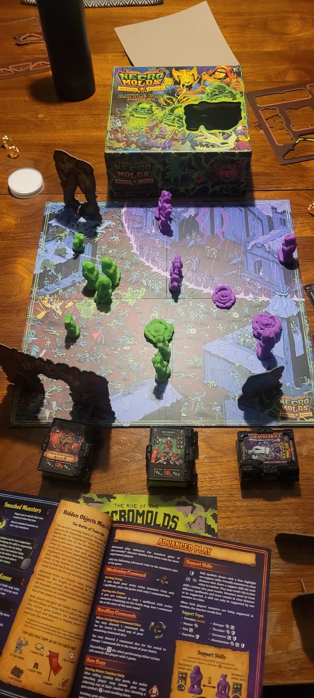 Customer photo review of Necromolds Battle Box
