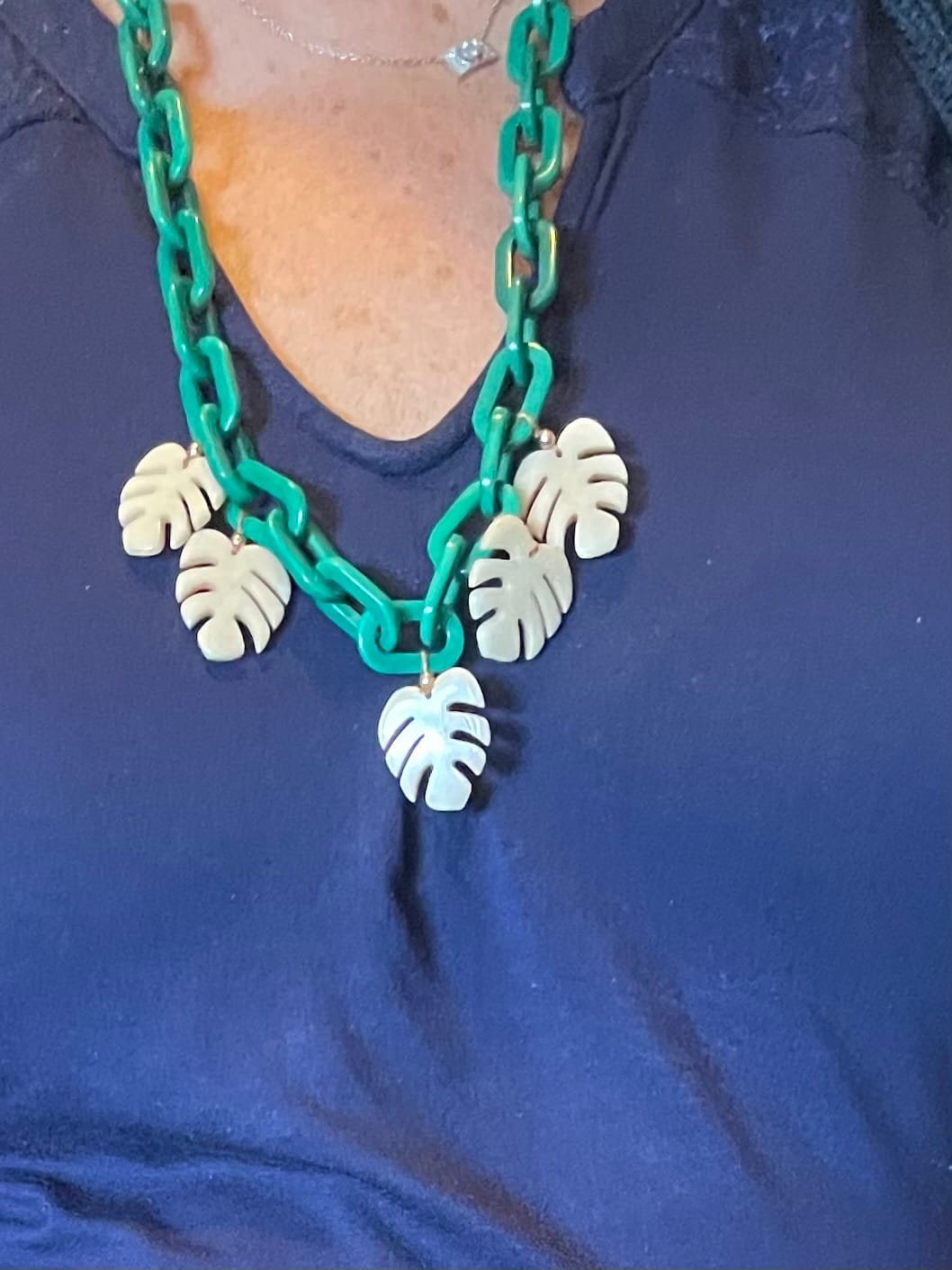 Customer photo review of Remi Necklace