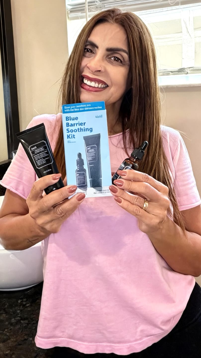 Customer photo review of Midnight Blue Barrier Kit (2.78 Fl Oz (Pack of 1))