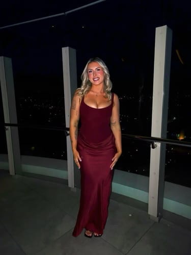 Customer photo review of Cornelia Maxi Dress