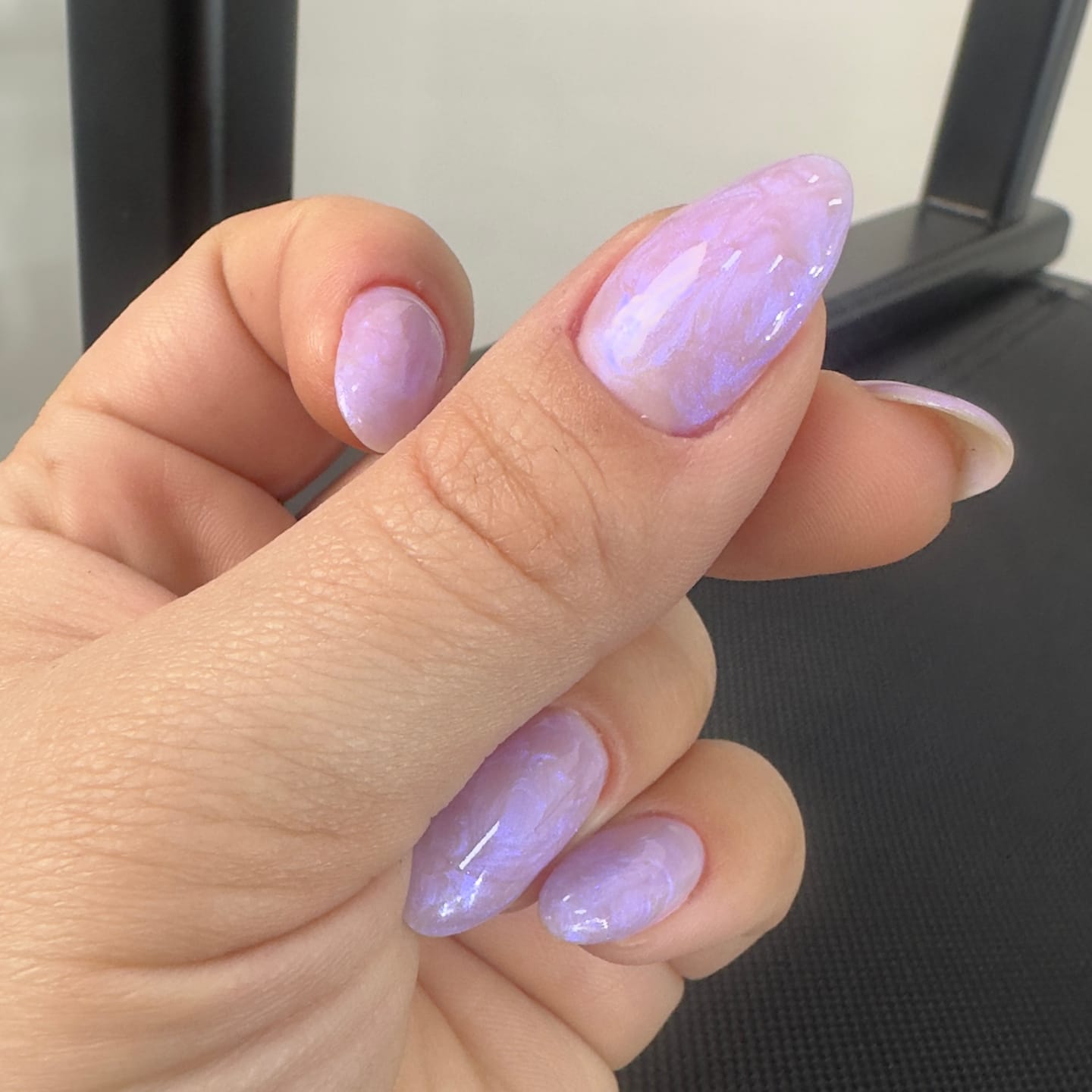 Customer photo review of Gel Constructor - Gel Shell N°7 (Nacar Lila) Patrisa Nail 15 Gr