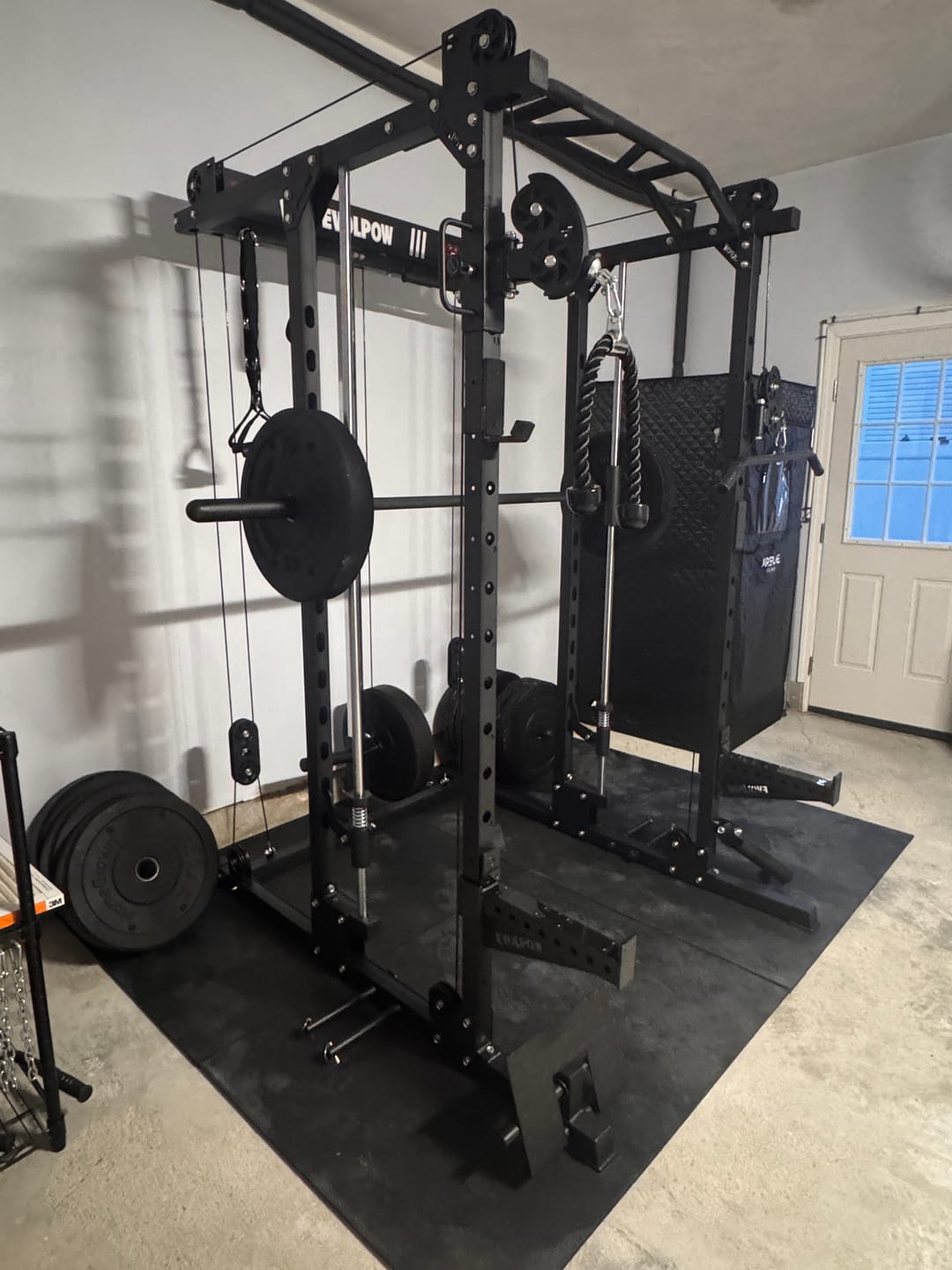 Customer photo review of URA-MAX COLORED Bumper Plate Sets