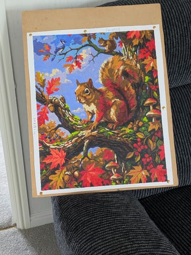 Customer photo review of Autumn Branch Squirrel