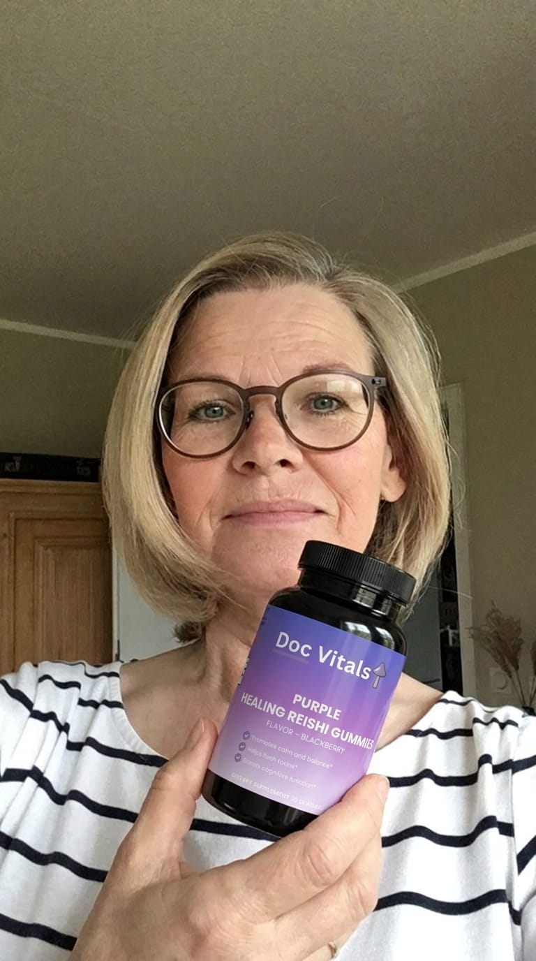 Customer photo review of Dr Sebi's Healing Purple Gummy