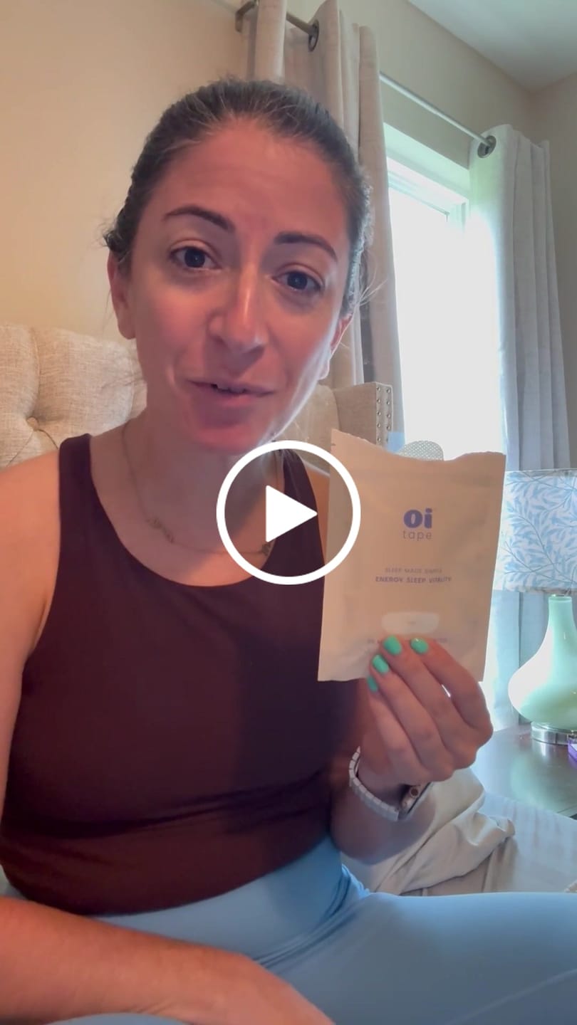 Customer video review of oi tape™ Mouth Tape