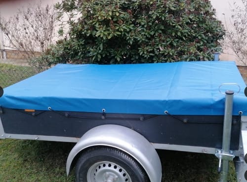 Customer photo review of Anhänger Flachplane 209 x 115 x 10 cm