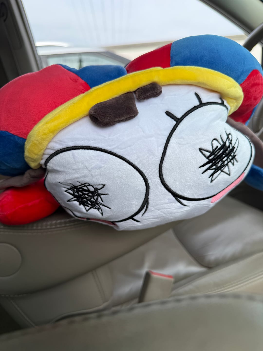 Customer photo review of Big Pomni Plush