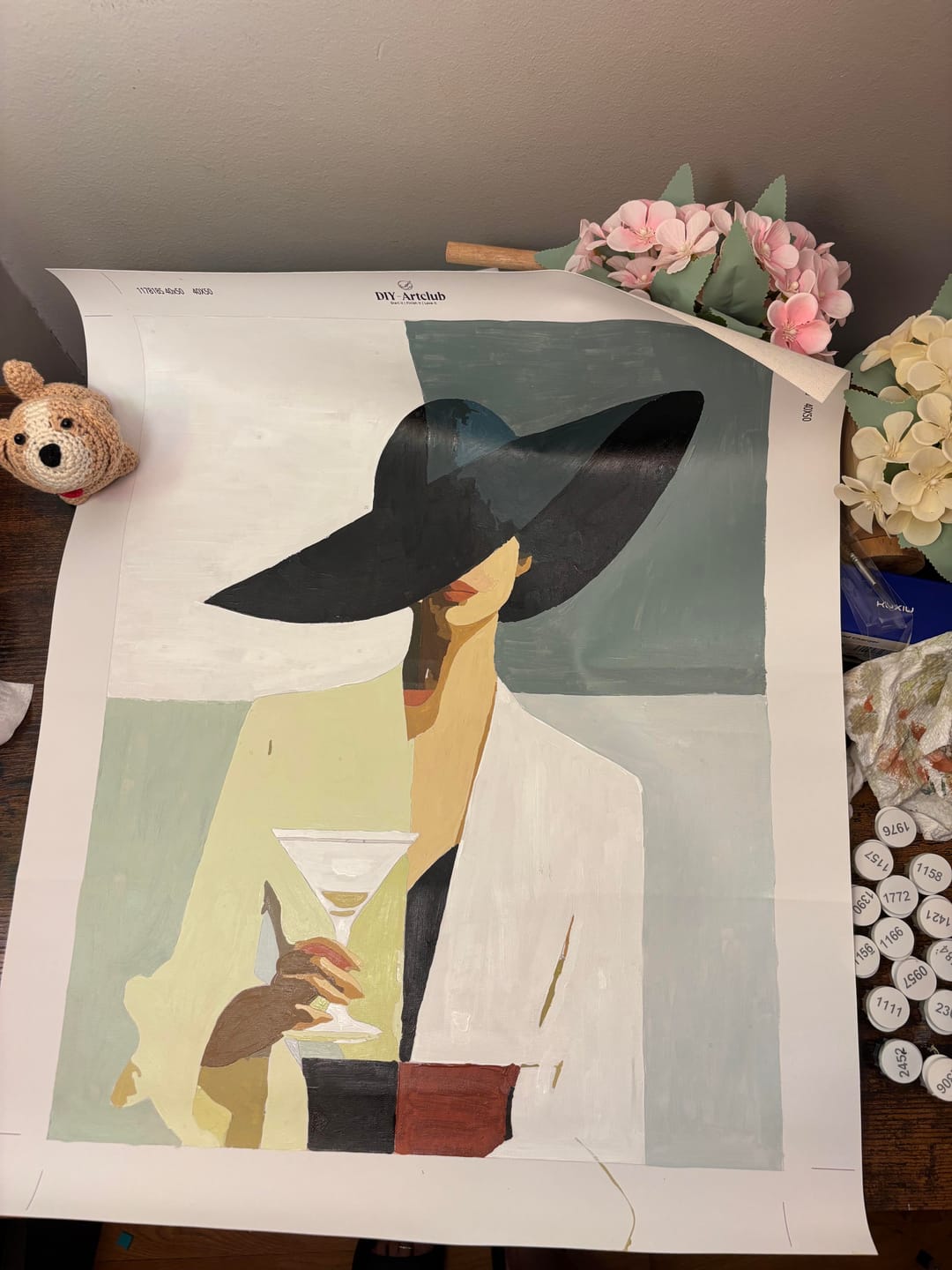 Customer photo review of Stranger | Paint by Number