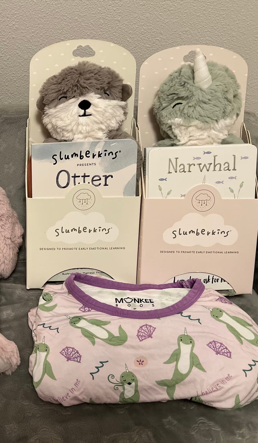 Customer photo review of Snuggies & Nuggies Baby PJs