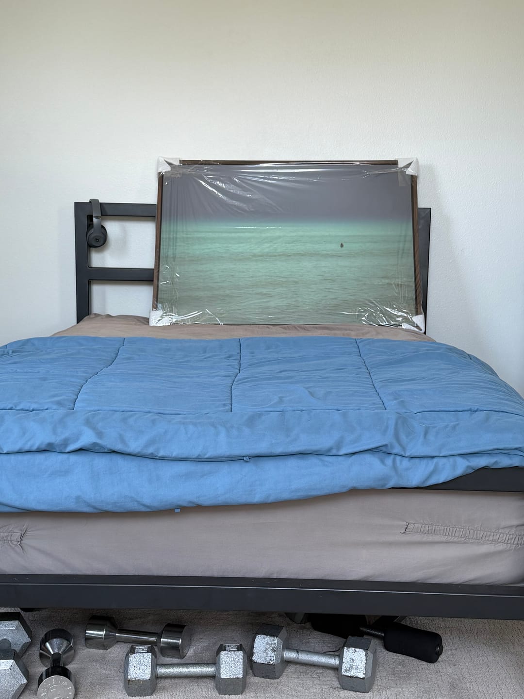 Customer photo review of Pre-installed Premium Hanging Kit