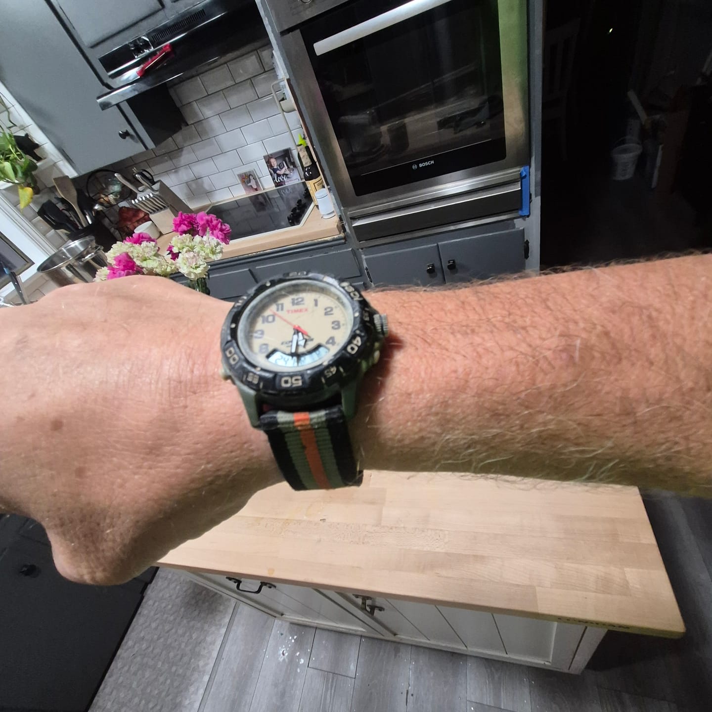 Customer photo review of The O2 Strap - Bond Orange