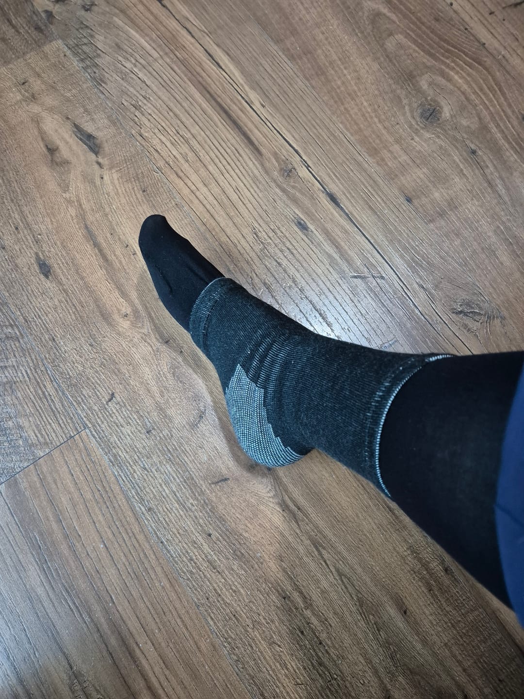 Customer photo review of Meias de bambu premium anti-fadiga