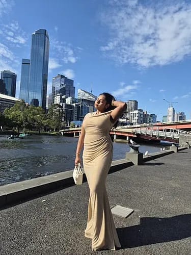 Customer photo review of Ottilie Maxi Dress