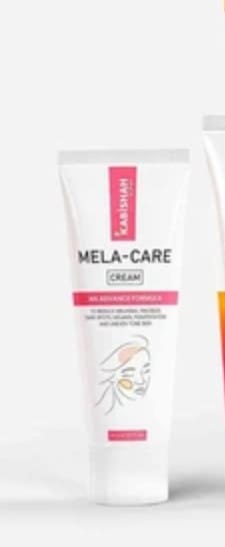 Customer photo review of Mela Care Advanced Brightening Cream Double Pack Bundle