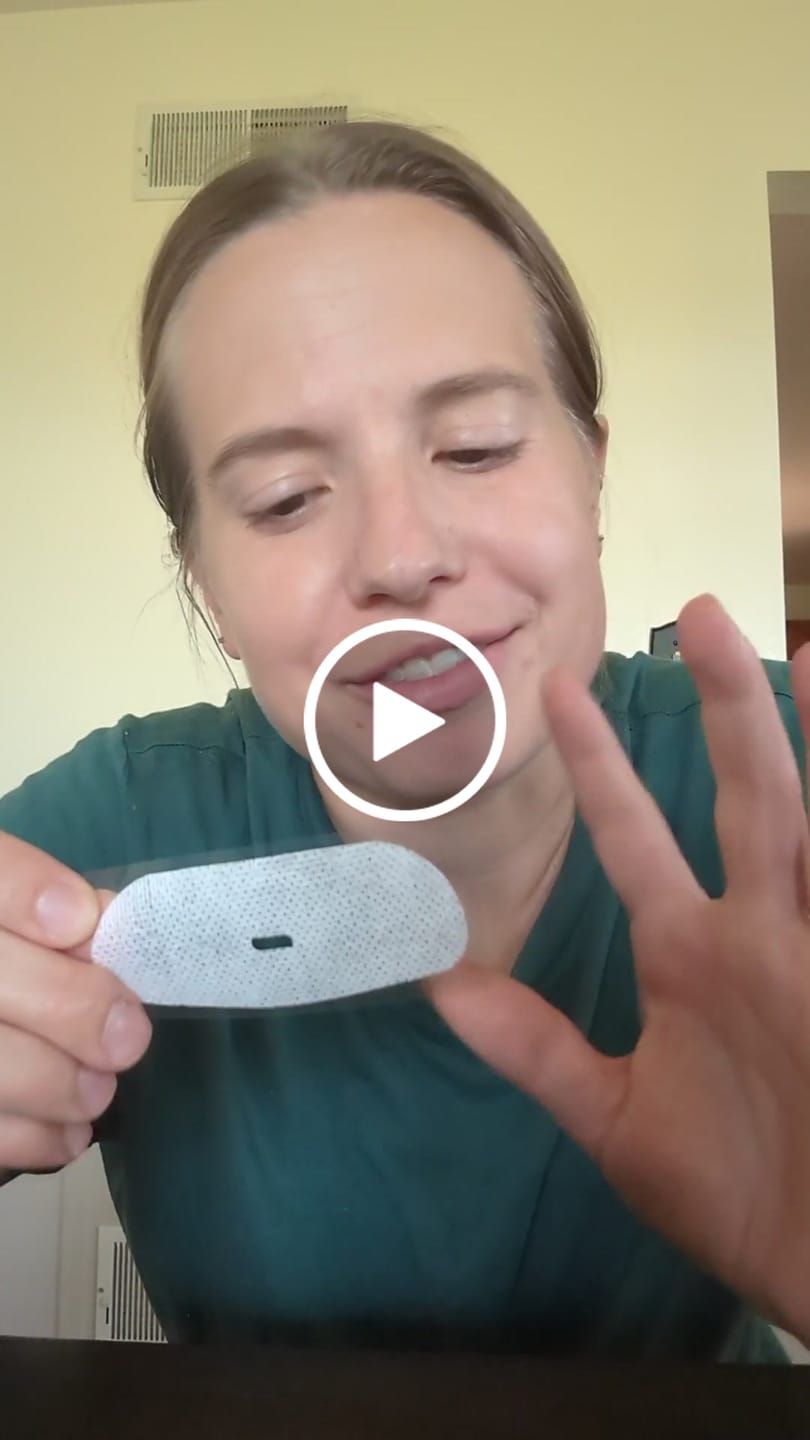 Customer video review of oi tape™ Mouth Tape