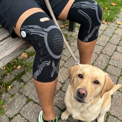 Customer photo review of SureStep™ Adjustable Knee Support Brace