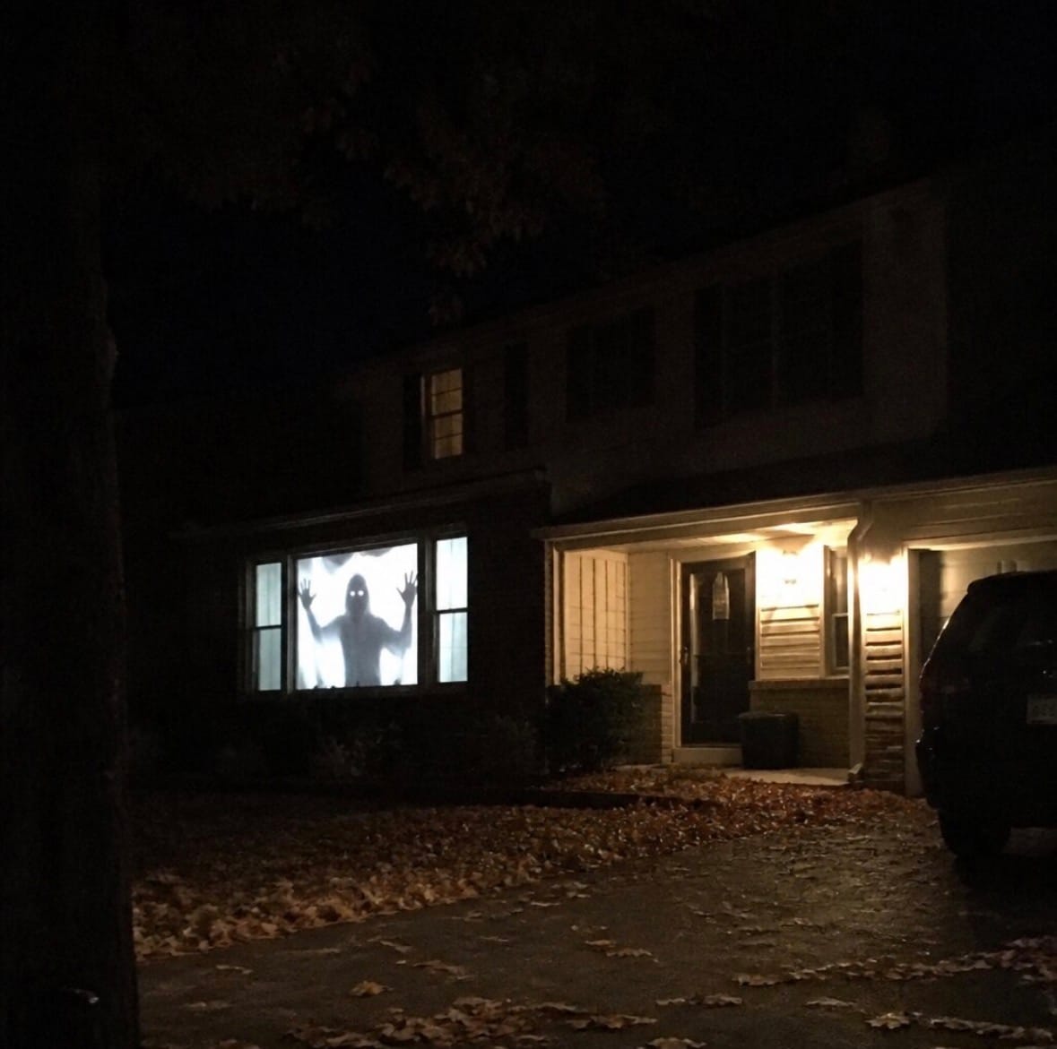 Customer photo review of DarkCast Halloween Projector™