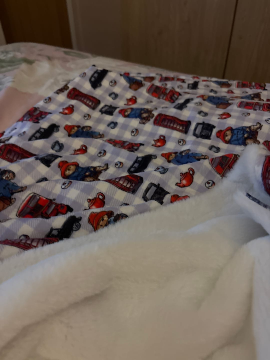 Customer photo review of Paddington™ Dog Blanket - London