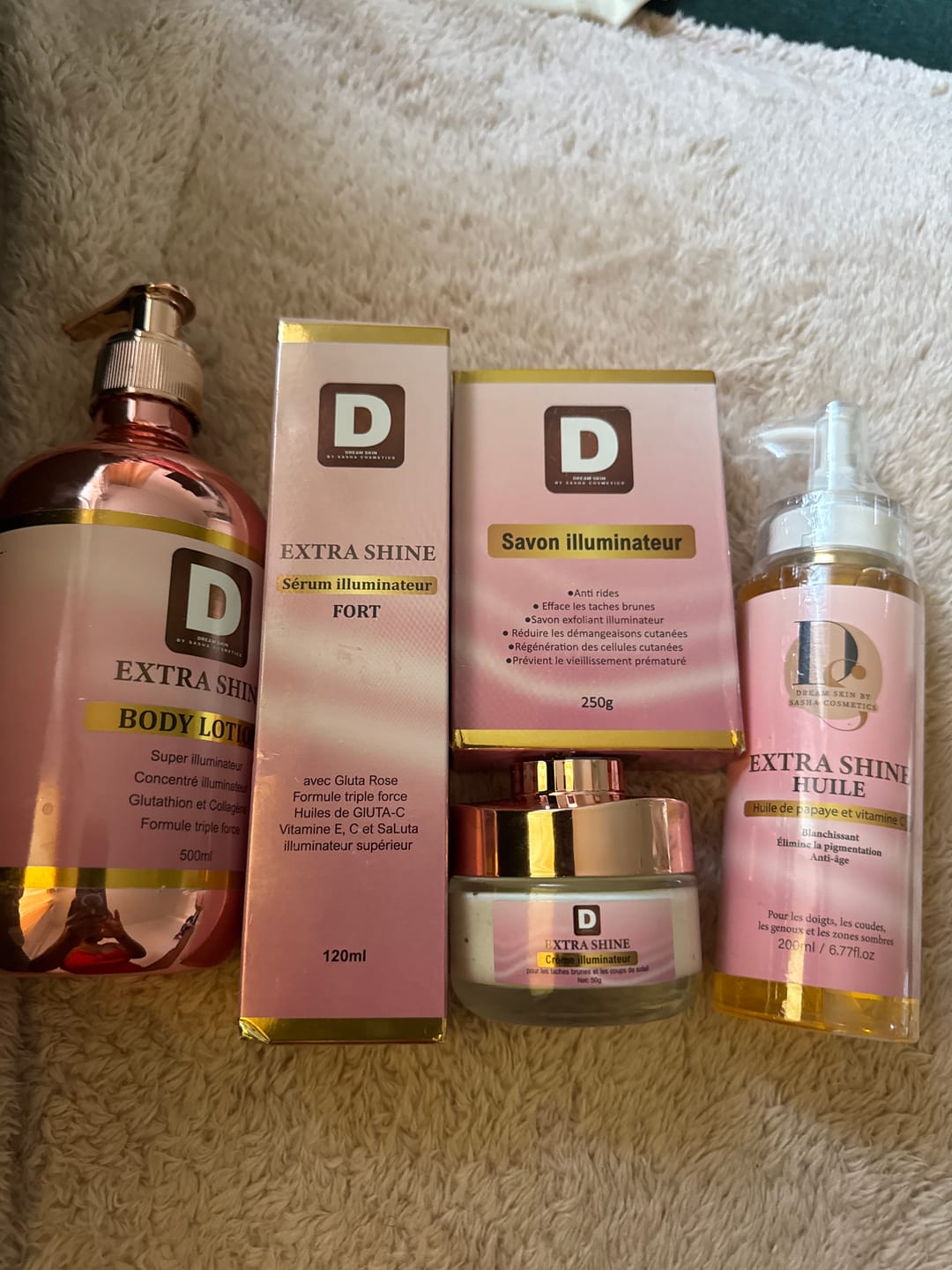Customer photo review of GAMME EXTRA SHINE