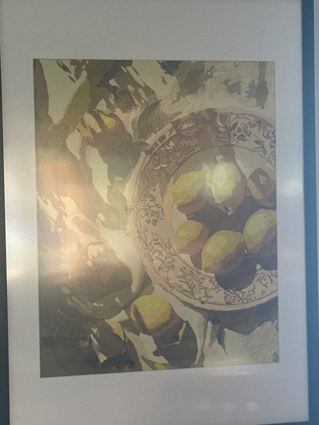 Customer photo review of Lemon Harvest | Paint by Number