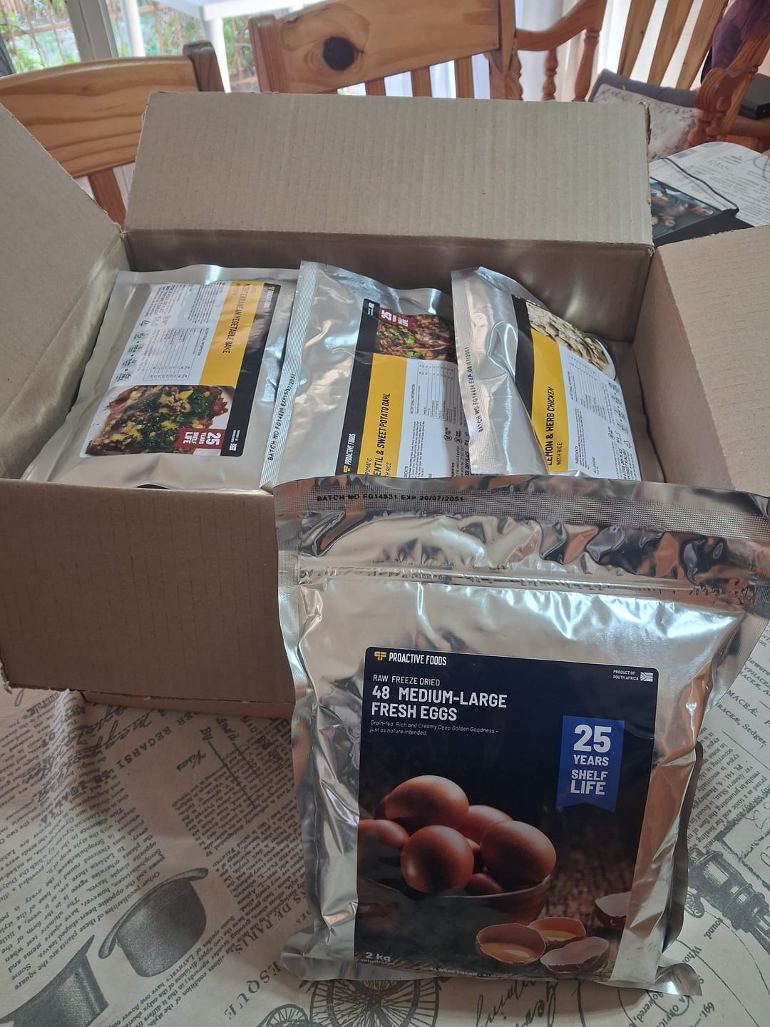 Customer photo review of Emergency Food Kit | Vital-30