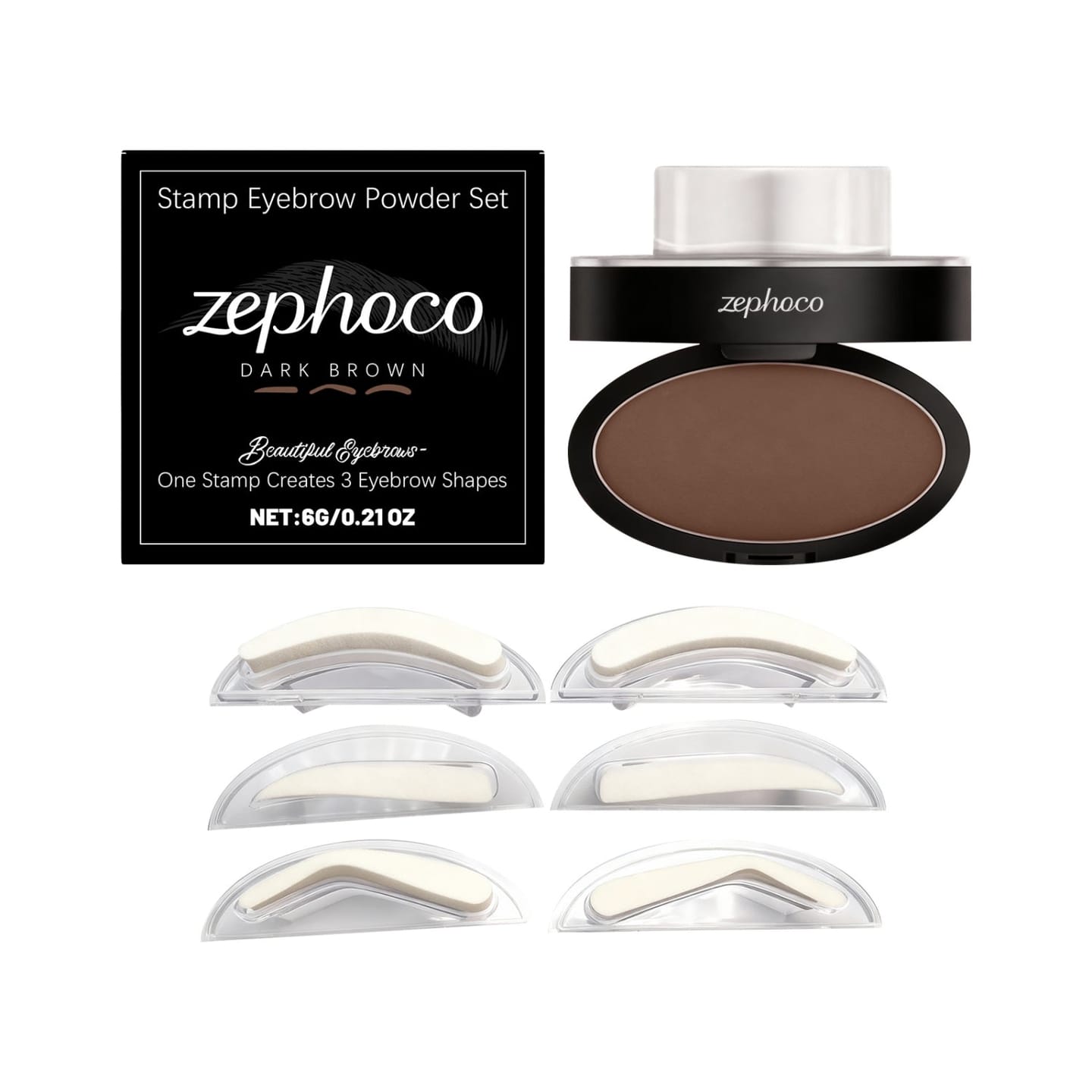 Customer photo review of Stamp & Go Brow Powder Duo