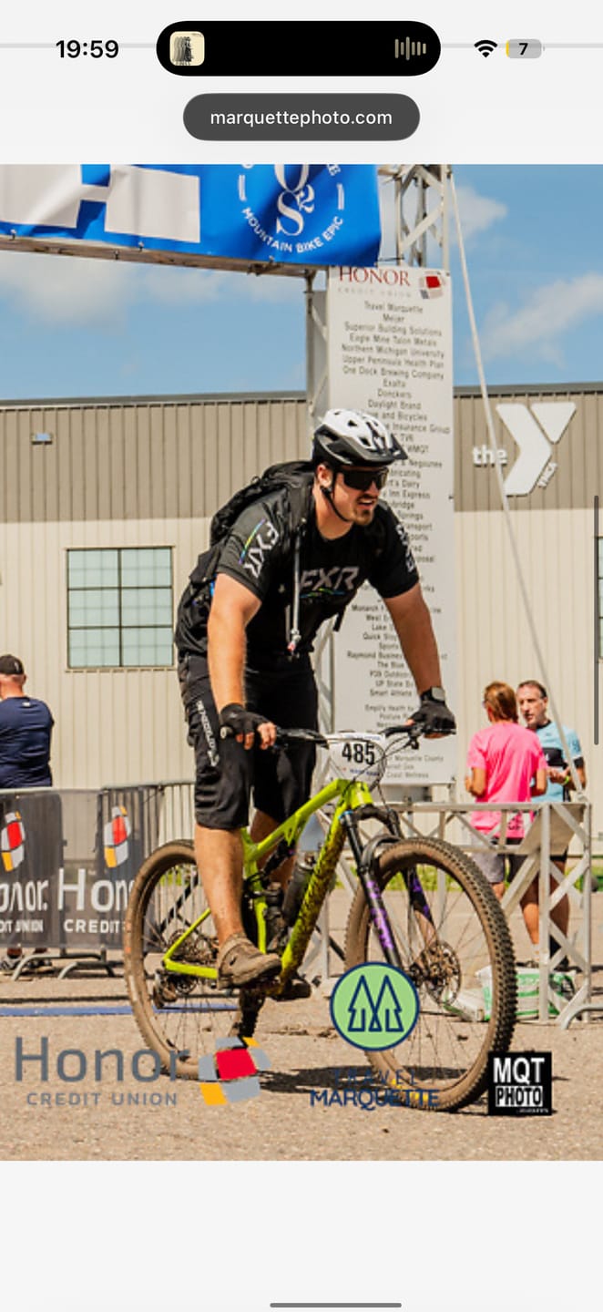 Customer photo review of Metallic Fox 34 Factory Fork Decal