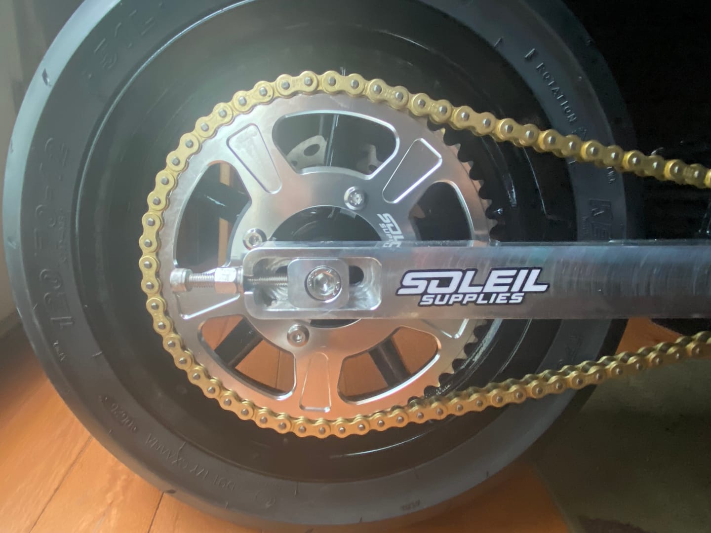 Customer photo review of Tuttio Soleil 01 Upgraded 52t Rear Sprocket