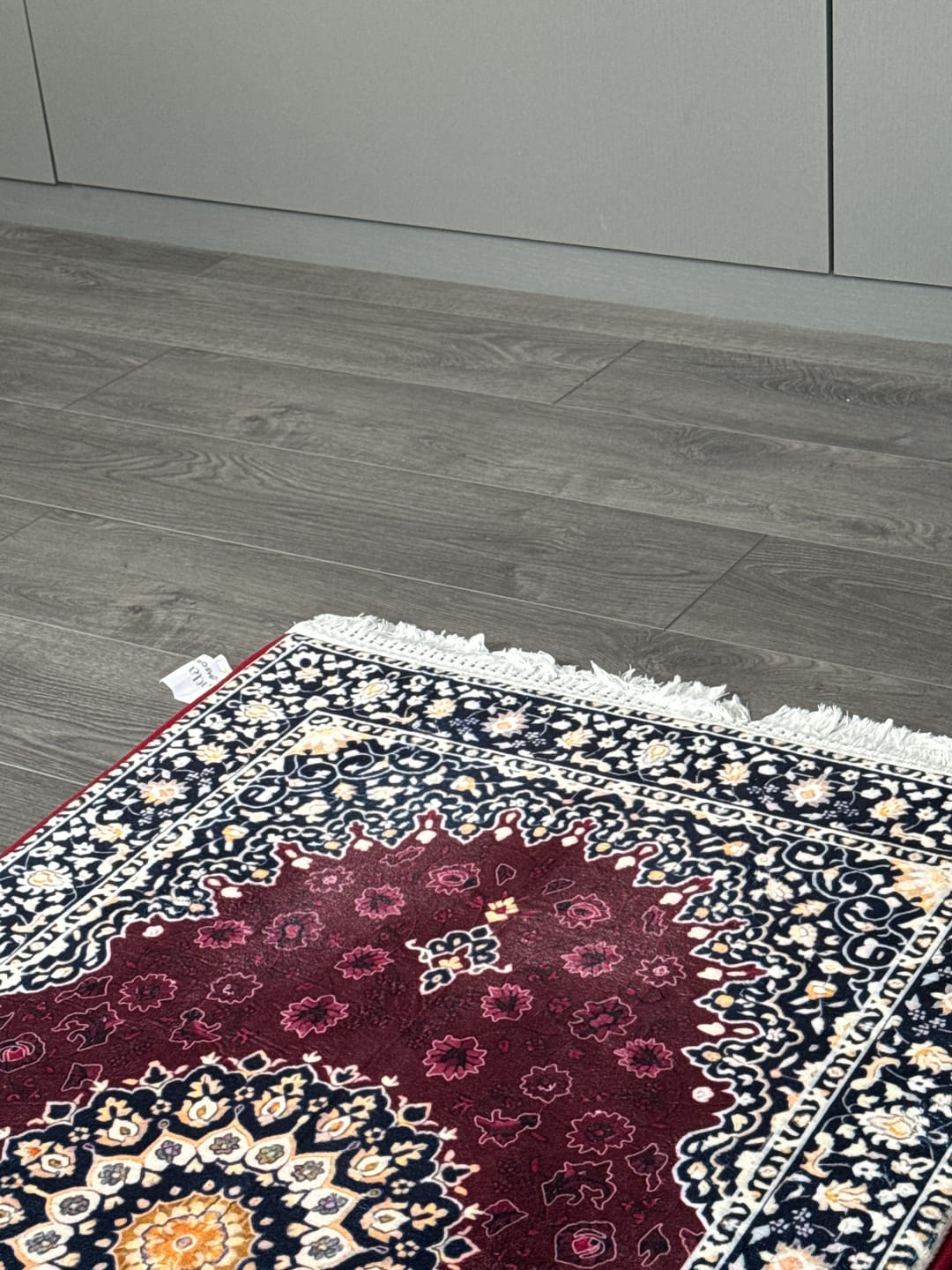 Customer photo review of Moroccan Padded Prayer Mat