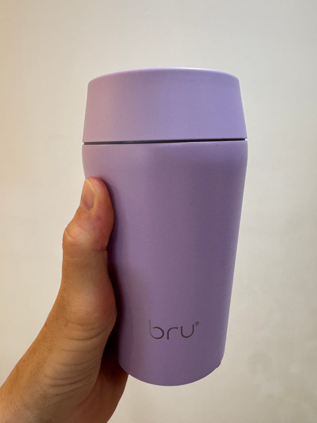 Customer photo review of bru Ceramic Travel Mug
