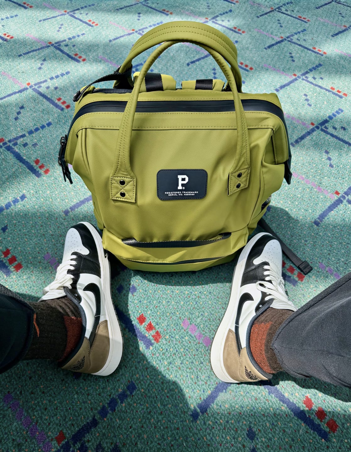 Customer photo review of Silicone Luggage Tag - Oregon