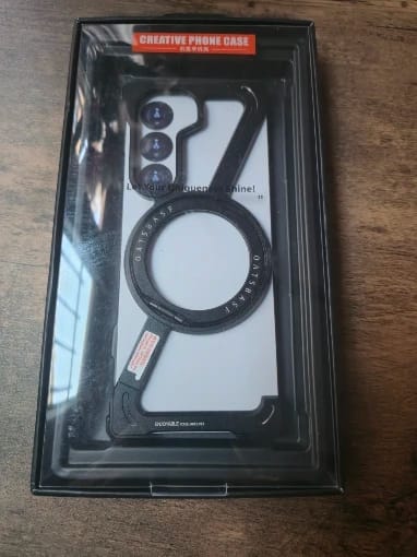 Customer photo review of Titanium Frameless Case for Z Fold & Ultra Series