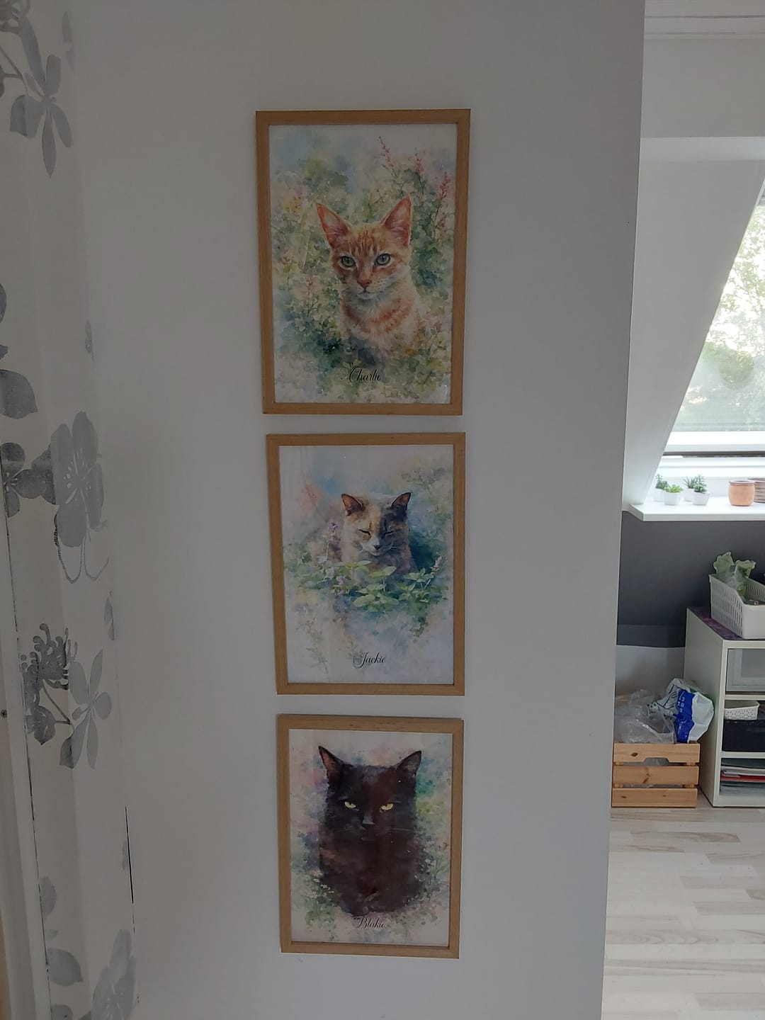 Customer photo review of Personalised Poster - Watercolour