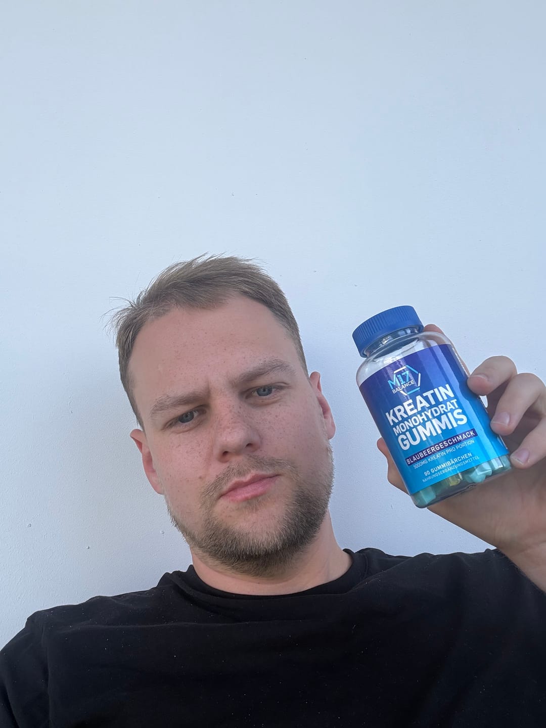Customer photo review of Creatine Gummies – Blueberry